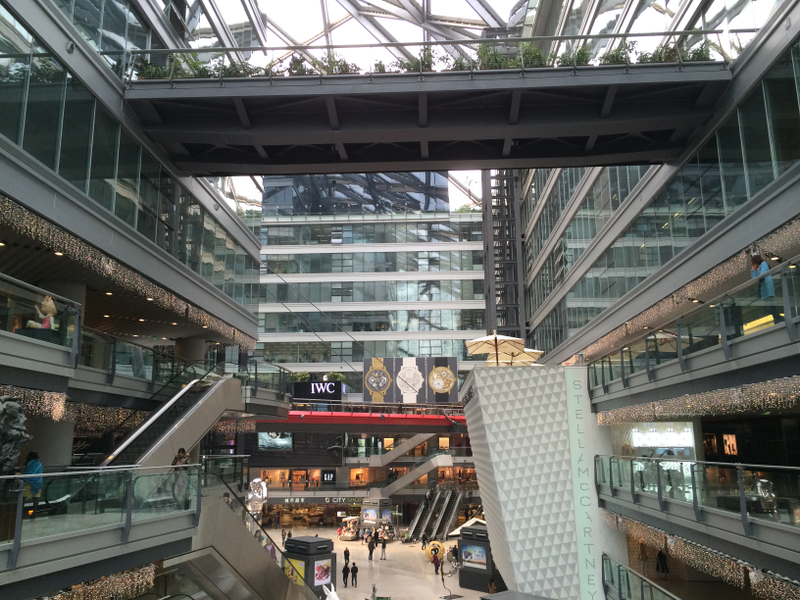 Illustration for article titled Robots, Modern Art, Star Wars Collide in Beijing's Glass Pyramid